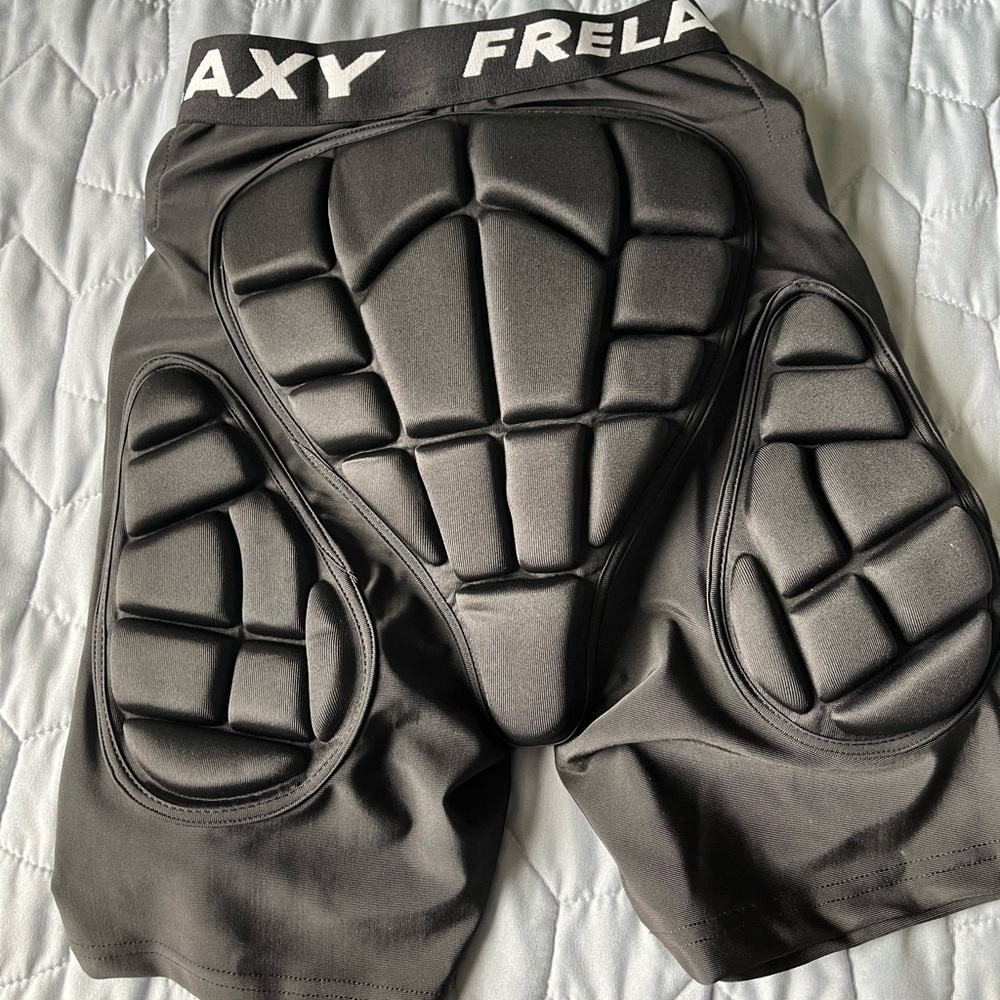 Black Padded Protective Shorts